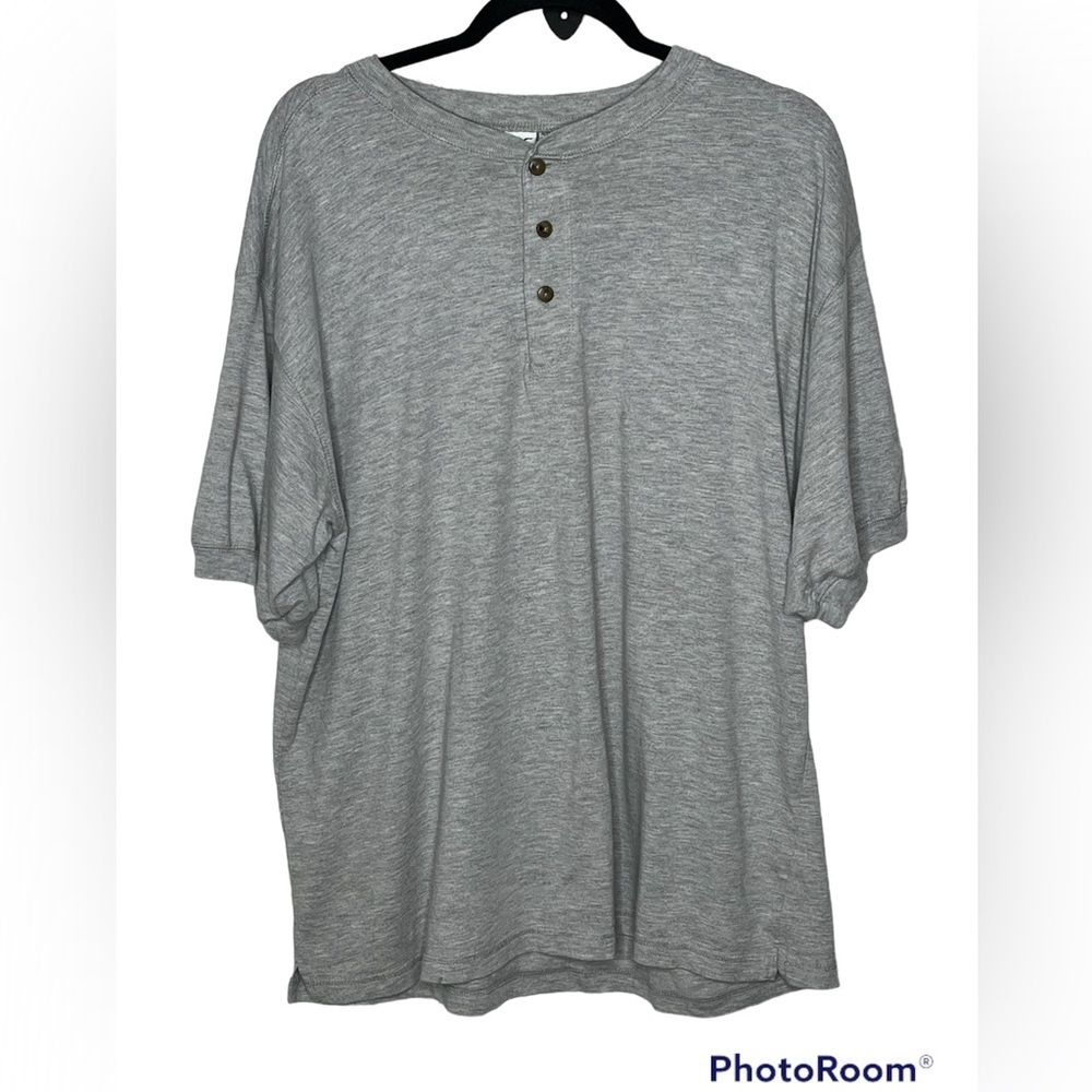 Basic Editions Gray Shirt Sz XL